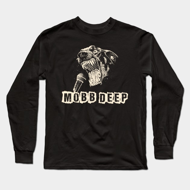 mob deep ll beast scream Long Sleeve T-Shirt by angga108